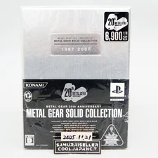 Metal Gear Solid 20th Anniversary Collection PS1 PS2 PSP Konami Japan NEW