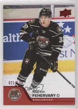2020-21 Upper Deck AHL Exclusives 21/100 Martin Fehervary #84 0j4e