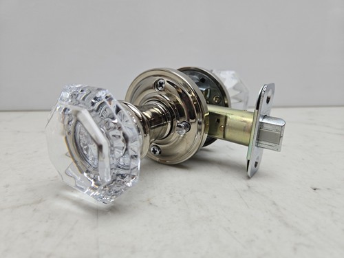 Baldwin 5080.055.PRIV Privacy Door Knob Set Polished Nickel Used See Pictures - Picture 8 of 19