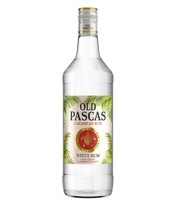 Old Pascas Caribbean White Rum / 37,5 % Vol / 1,0 Liter-Flasche