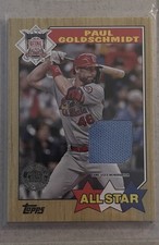 2022 Topps Series 2 - 1987 All-Star Relics Paul Goldschmidt #87ASR-PG (MEM)