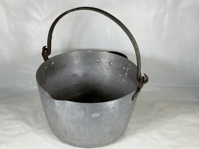 Pyramid 24 Pint Large Vintage Aluminium Jam Preserving Pan - Made in England - Image 1 of 4