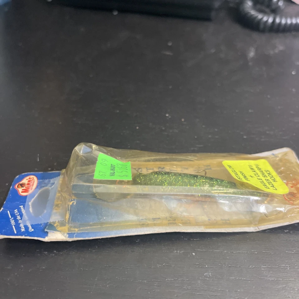 Manns Stretch 5+ Rainbow Trout Crankbait Fishing Lure, 2 3/4" NOS - Image 3 of 4