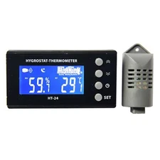 MistKing Hygrostat Thermometer Controller 24V DC | Day | Night Humidity Contr...