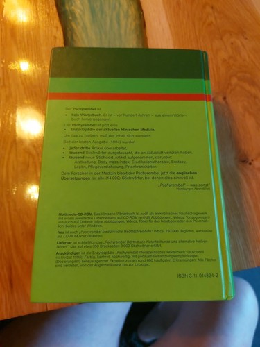 Pschyrembel Klinisches Wörterbuch (258. A.) von 1998, Gebundene Ausgabe - Bild 2 von 5