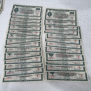 SASA (27) Consecutive SN 1934 New Jersey One Dollar School Script Depression Era