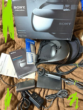 Sony HMZ-T3W Wireless Head Mounted Display Personal 3D Viewer OLED Tested Used