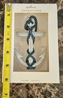 Hallmark Signature Anchor Steadfast Honest Strong Christmas Holiday Ornament NEW — photo 4