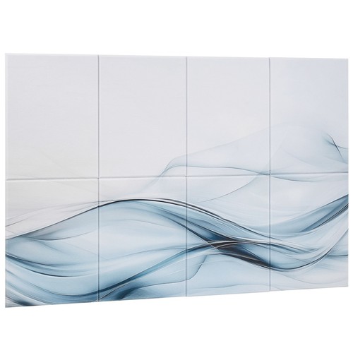 8 Pack Art Acoustic Panels 40 x 30 cm Self Adhesive for Home Studio - Picture 10 of 12