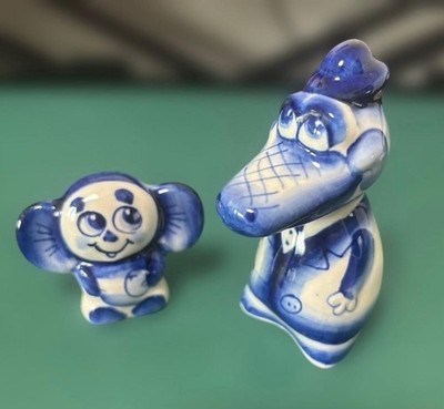 Cheburashka Gena Keramik Figur