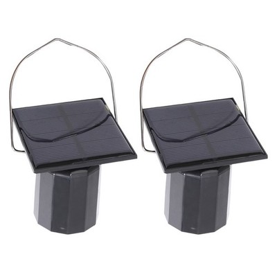 2pcs Rotating Solar Energy Operated Motor for Wind Spinners
