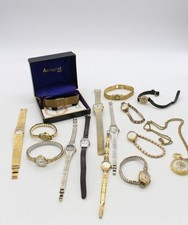 15 x Vintage Ladies Manual Wind Running Wristwatches Inc. Greville, Ingersoll