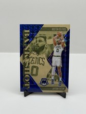 2024-25 Panini Mosaic - Bank Shot Jayson Tatum #11 Blue Mosaic Prizm /199