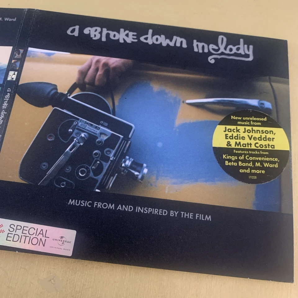 Eddie Vedder M. Ward Beta Band RARE PROMO CD A Broke Down Melody Ltd Edition    Foto 2 de 4