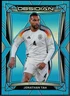 2024-25 Panini Obsidian Soccer Neon Blue Flood #63 Jonathan Tah 15/15