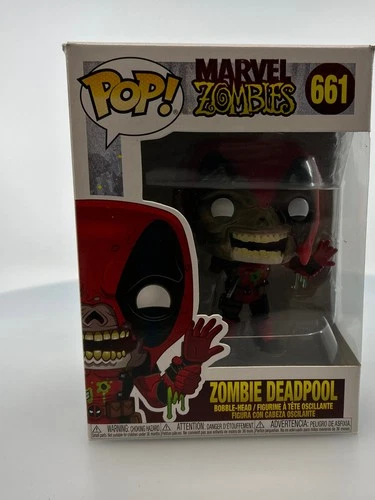 Funko POP! Marvel Zombies Zombie Deadpool #661 Vinyl Figure NOT MINT