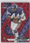 2025 Panini Mosaic Football Red Scope Chuck Foreman #161