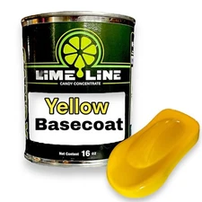 LiME LiNE Solid Yellow Basecoat - 16 Oz