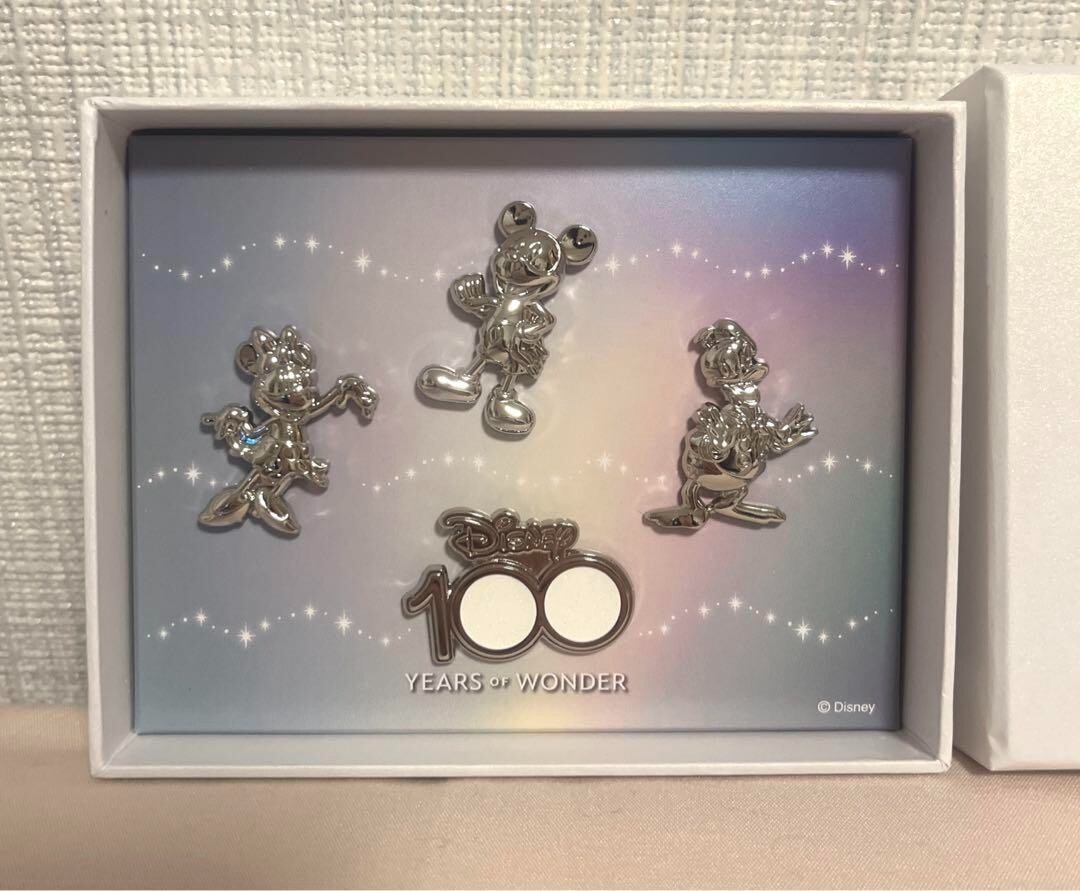 Disney 100 Pin Badge Set Novelty Zinc alloy 100th