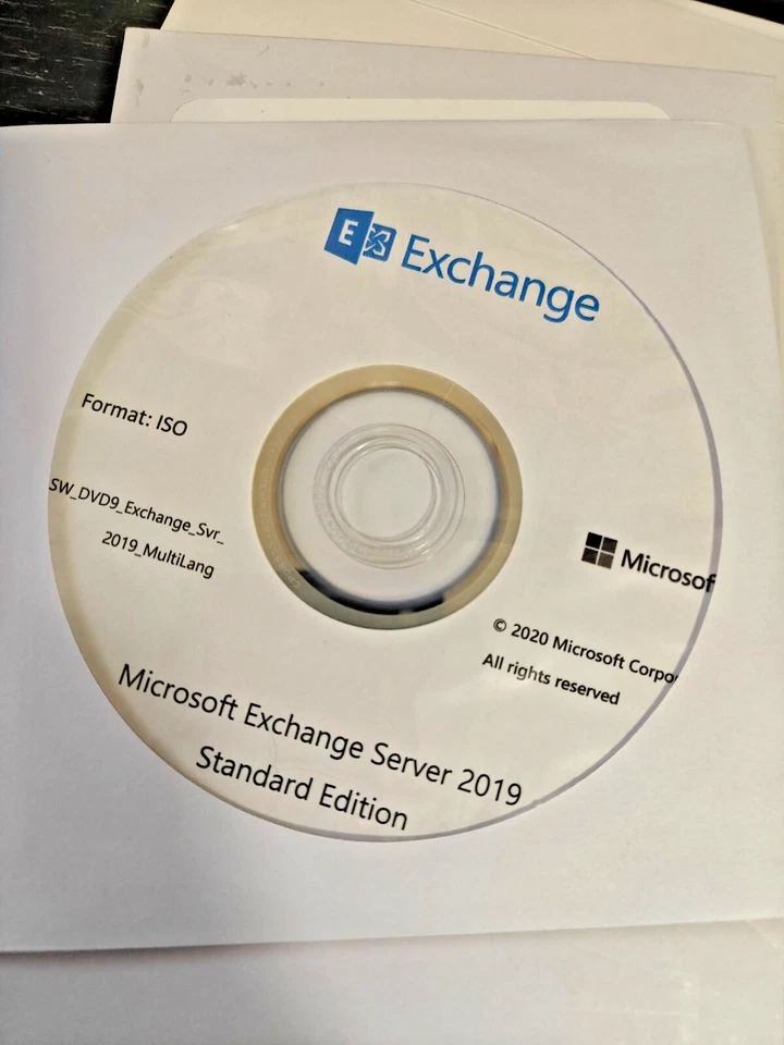 Microsoft Exchange Server 2019 Standard Edition (On-Premises) - DVD x64 - Image 2 of 3