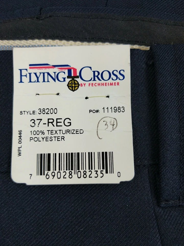 PANTALONES DE POLIÉSTER FLYING CROSS COMMAND Estilo 38200 Talla 37 Reg Tactical Police Foto 2 de 4