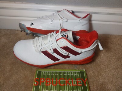 ADIDAS  ADIZERO NCAA N.C. STATE WOLFPACK BASEBALL CLEATS, GW3946, US MENS 8