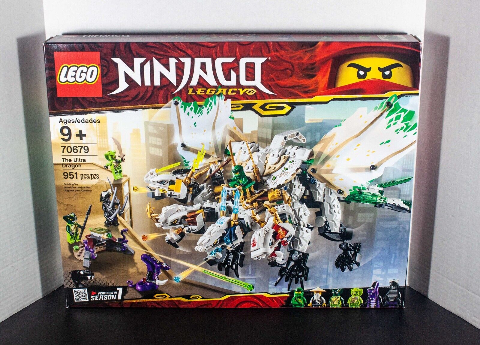 LEGO Ninjago THE ULTRA DRAGON 70679 Lloyd Lasha Spitta Legacy SEALED New