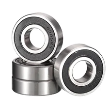 Deep Groove Ball Bearings 25Mm ID X 42Mm OD X 9Mm Width, 4Pcs Double Sealed