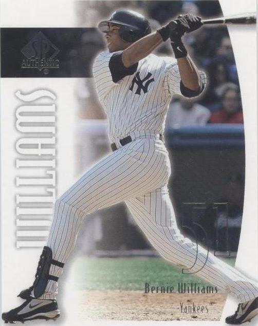 2002 SP Authentic - Bernie Williams #41 - 1 of 1