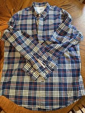 IZOD Saltwater Relaxed Classics Long Sleeve Button Up Lot Of 3 Men s Large