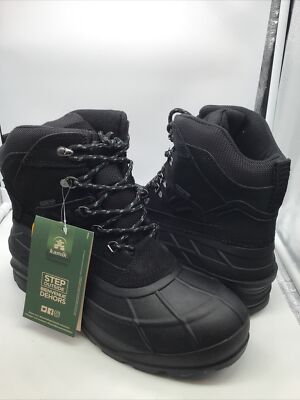 Kamik Fargo 2 Snow Boots Black Men's Size 10 NWB