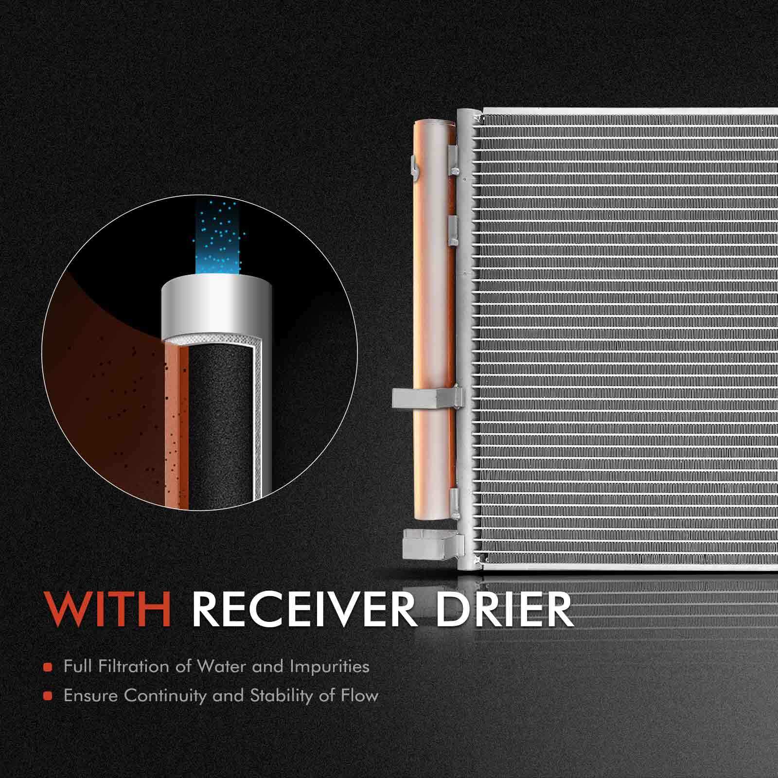 New Radiator & AC Condenser Cooling Kit for Subaru Forester 2014-2018 2.0L 2.5L