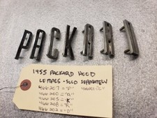 1955 Packard Hood Letter