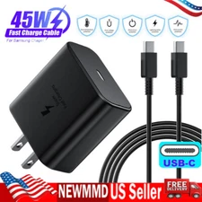 45W USB-C Super Fast Charger & Cable For Motorola Razr 50 40 Ultra Edge 2024