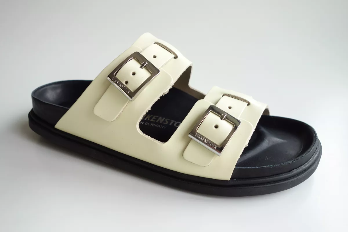 new BIRKENSTOCK Leather Sandal St BARTHs Arizona EXQUISITE Butter US8 EU39 UK6