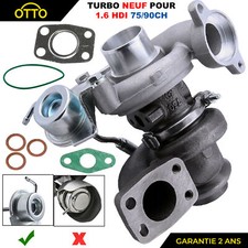 Turbolader für Ford Focus 1.6 TDCI 75/90 C-Max Suzuki SX4 1.6 Ddis Mazda 2 3