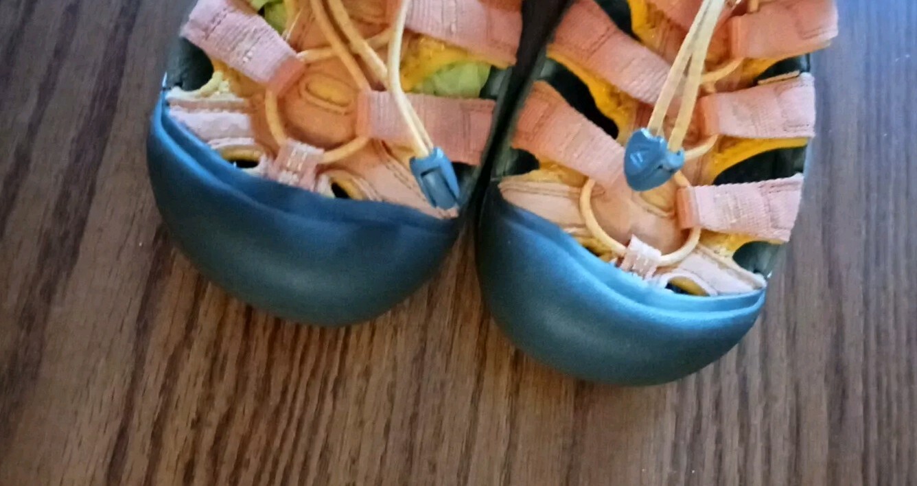 Scarpe da acqua Keen donna taglia 6 sandali casual arancioni scarpe da spiaggia