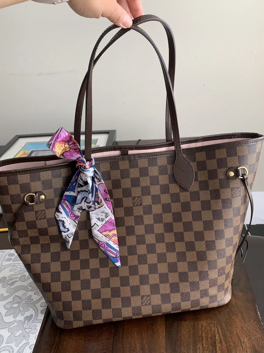 Louis Vuitton Neverfull Womens Totes, Pink