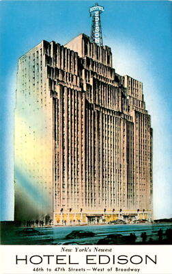 Hotel Edison in NYC offers modern amenities, comfortable