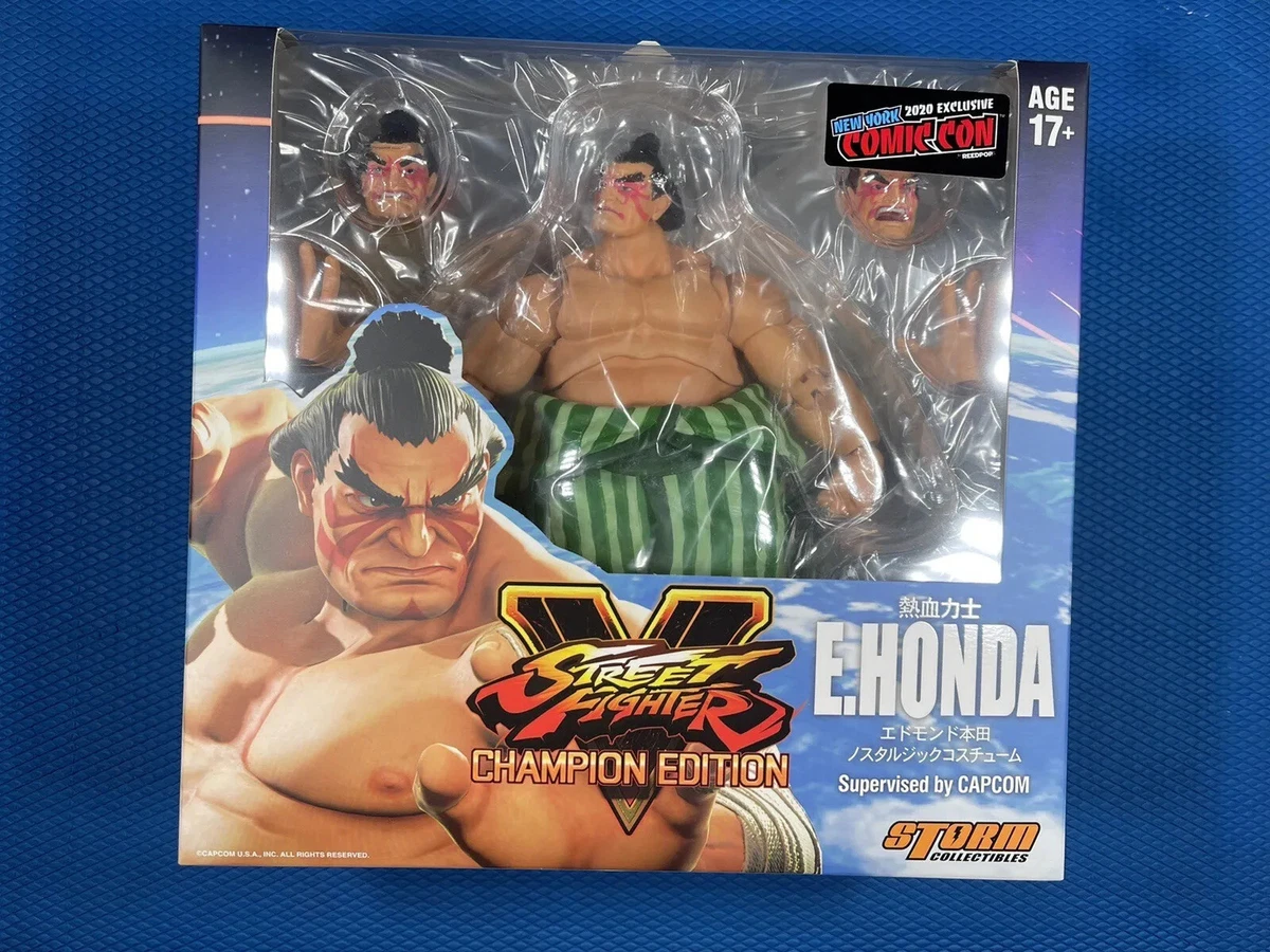 Storm Collectibles Street Fighter V - E. Honda (Nostalgia Ver.) NYCC 2020- New