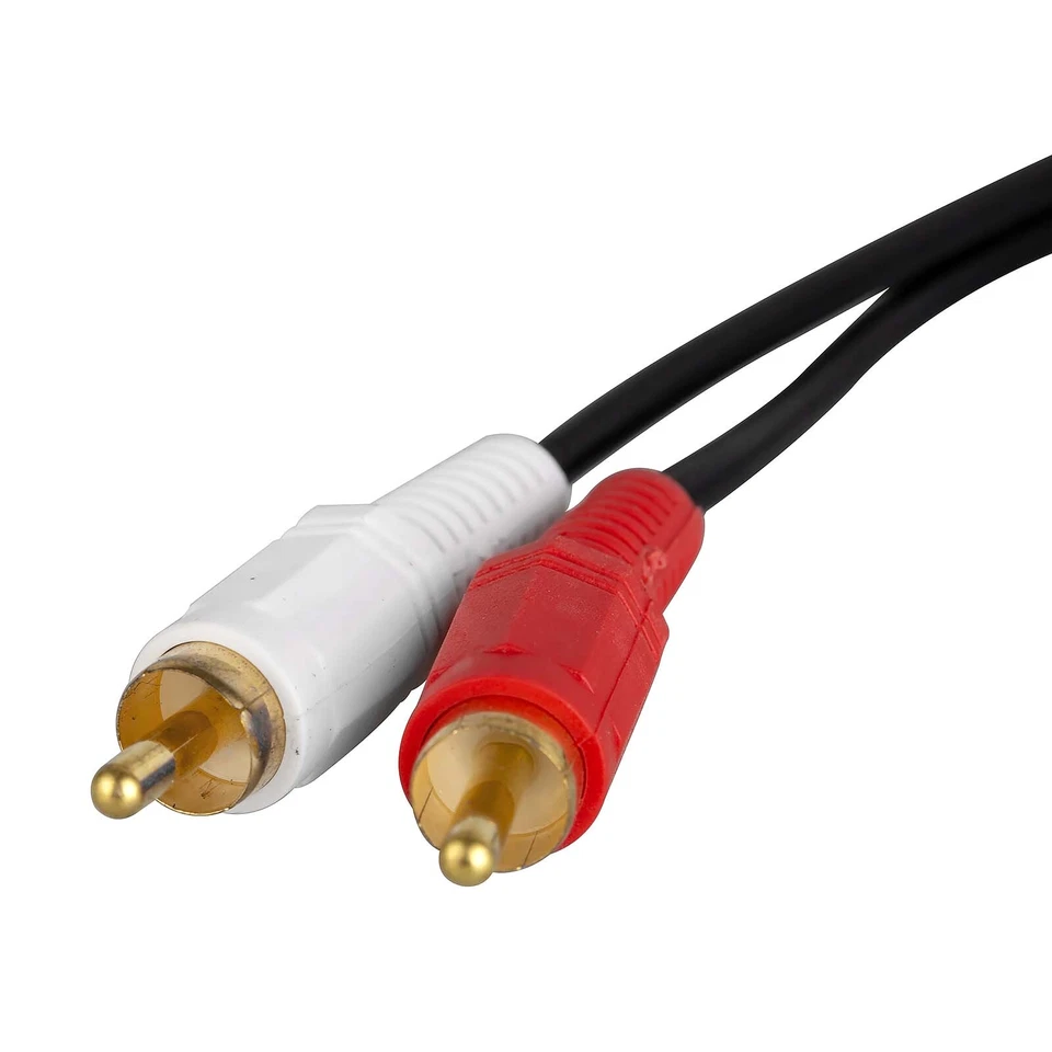3.5mm Jack to RCA Stereo Audio Cable 10ft Smarphone CD Player PC Amplifier Cord - Image 4 of 4