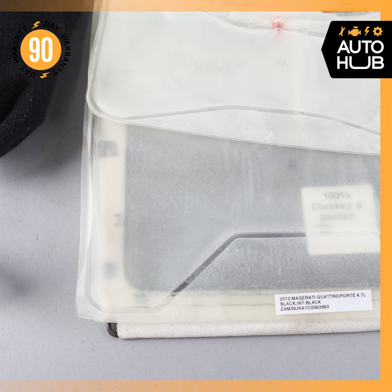 Maserati Quattroporte Front Right or Left Side Top Upper Seat Bladder Bolster