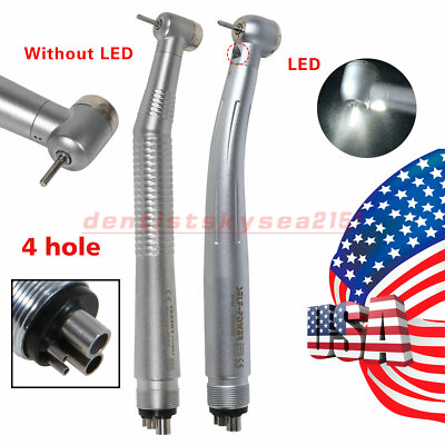 Dental 4H High Speed / Fiber Optic Light E-generator Handpiece Fit NSK FDA