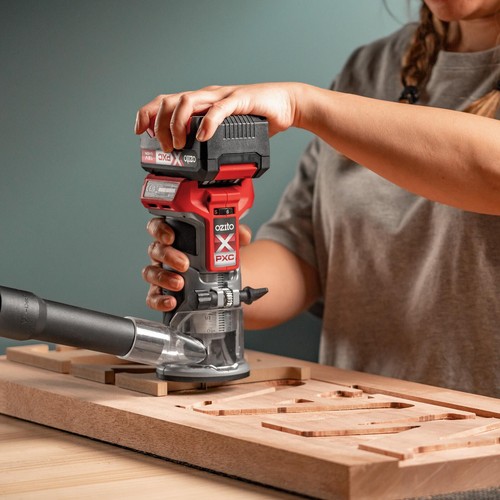 Ozito PXC 18V Brushless Trim Router PXBLTS-018 - Skin Only - Picture 4 of 7