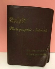 1950  s KODAK PHOTOGRAPHIC NOTEBOOK REFERENCE HANDBOOK VINTAGE PHOTOGRAPHY MANUAL