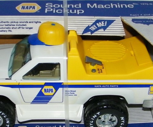 Nylint Pressed Steel 1993 Napa Sound Machine Pickup w/ Box NAPA Auto Parts NEW - Picture 9 of 9