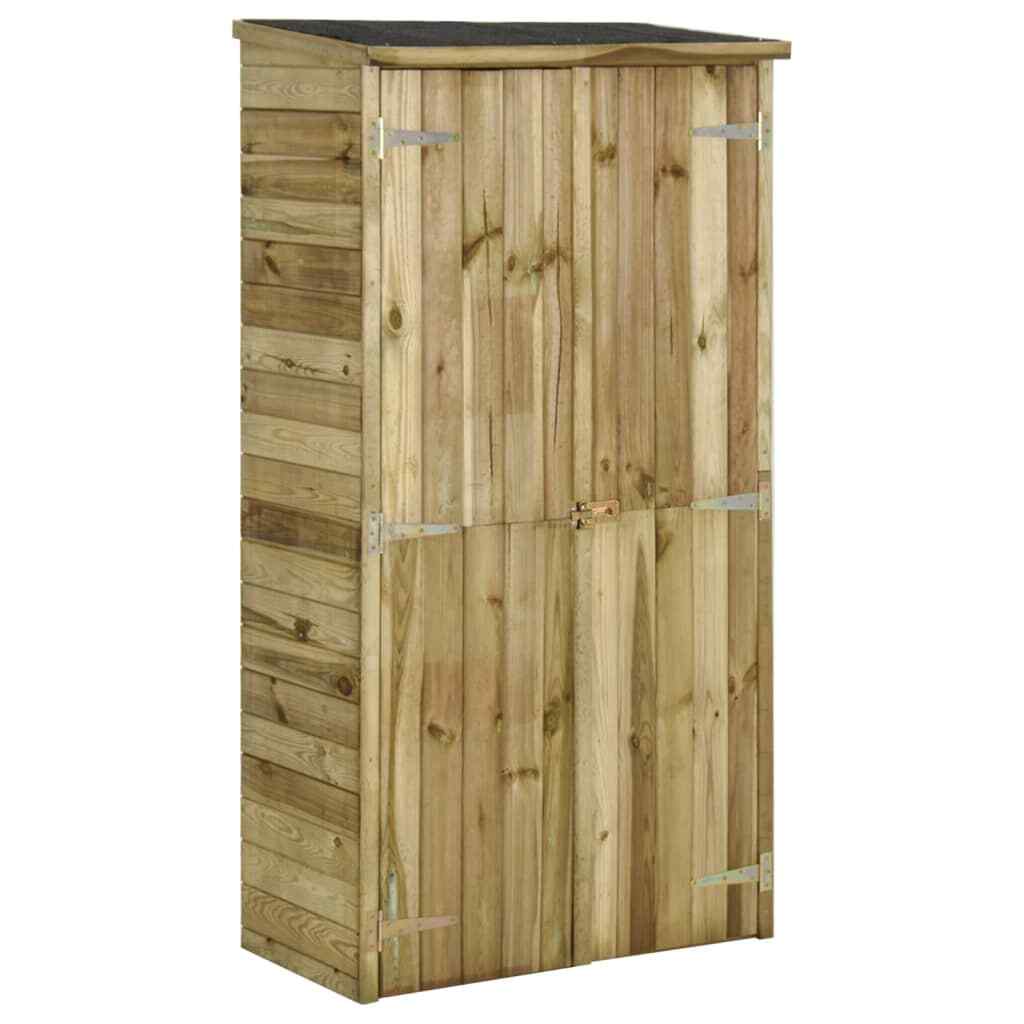 Capanno Attrezzi da Giardino Legno Impregnato Casetta Porta Utensili vidaXL