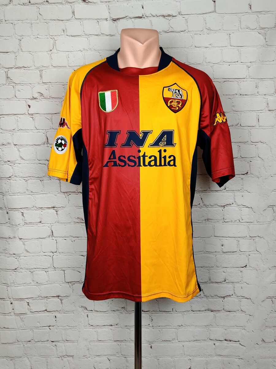 Football shirt soccer FC AS Roma European Third 2001/2002 Football shirt soccer FC AS Roma European Third 2001/2002