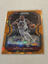 2020-21 Panini Prizm #134 Pascal Siakam Orange Ice Prizms NM