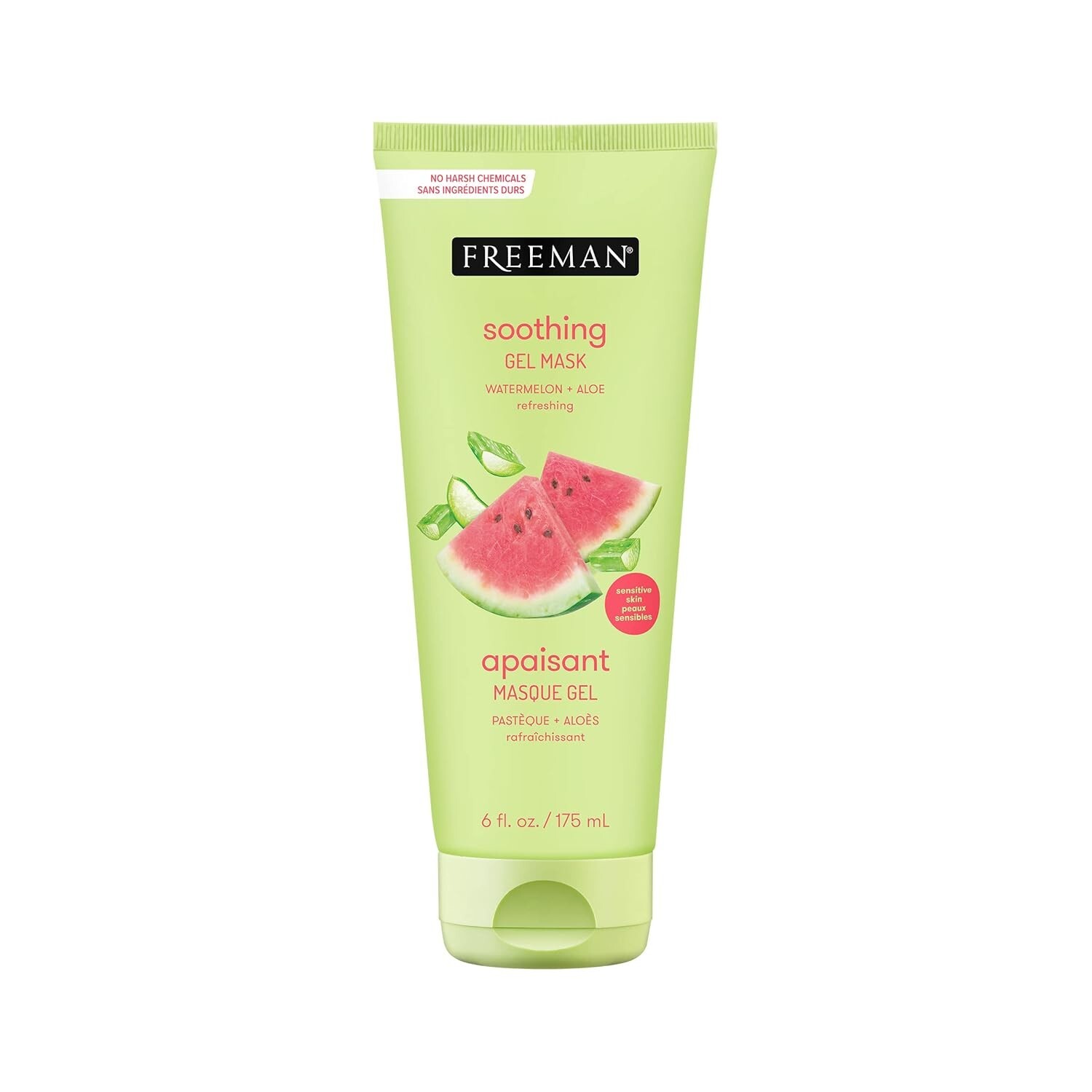 Freeman Hydrating Watermelon & Aloe Gel Facial Mask for Soothing Skin
